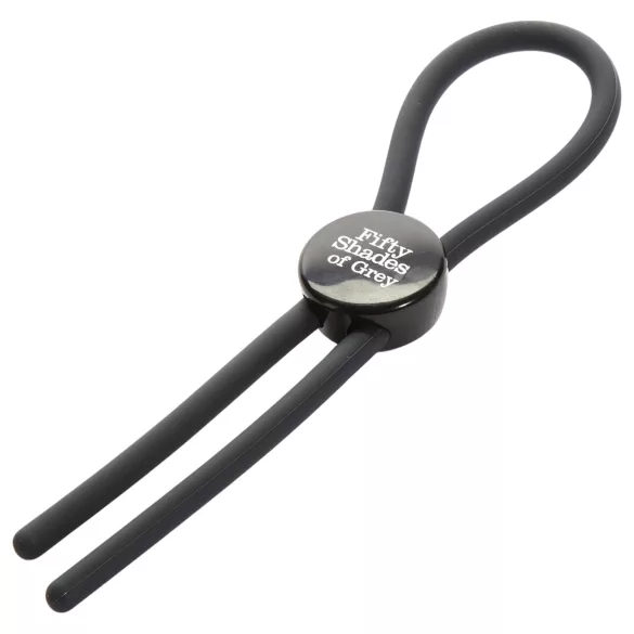 Fifty Shades of Grey - penis prsten - podesiv - sivi silikon