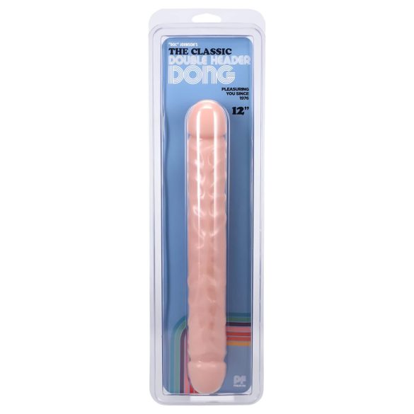 Doc Johnson dvostruki dildo - natur (30,5 cm)