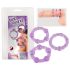You2Toys - Budi čvrst! set penis prstenova - ljubičasti (3 kom)