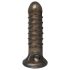 Rebel - rebrasti navlaka za penis (siva)