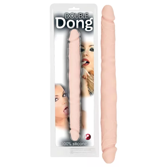 You2Toys - dvostruki dildo - silikon - natur