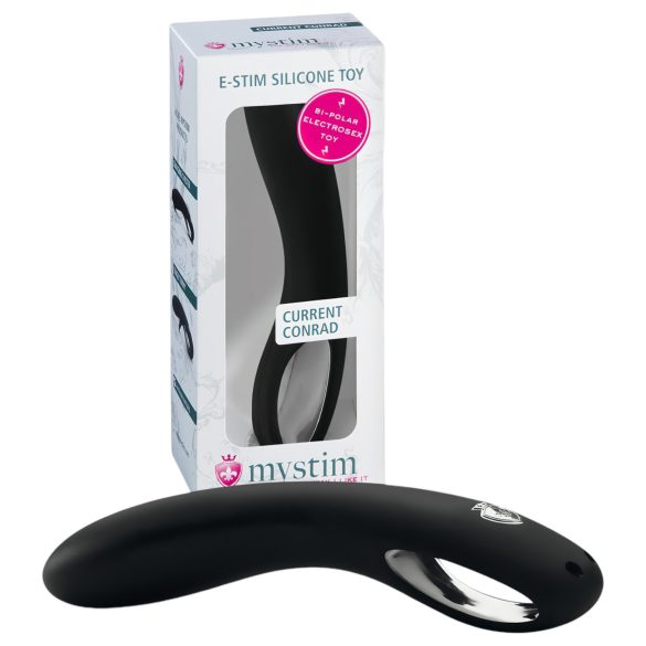 mystim Current Conrad - silikonski elektro dildo