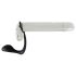 Black Velvet analni plug s prstenom za penis (crni)