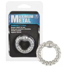 NMC - Metalni penis prsten - izdržljiv - srebrna boja