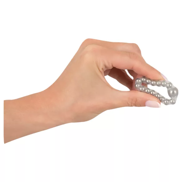 NMC - Metalni penis prsten - izdržljiv - srebrna boja