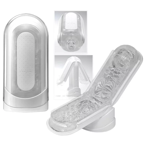 TENGA Flip Zero - muški masturbator - bijeli