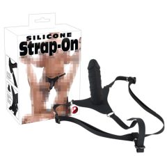 You2Toys - Silicon Strap-On - strap-on dildo (crni)