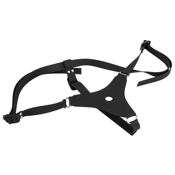 You2Toys - Strap-on dildo - silikon - crna