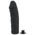 You2Toys - Silikonski Strap-On - pripínajući dildo (crni)