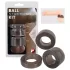 You2Toys - penis prsten i rasteznik za testise set - sivi