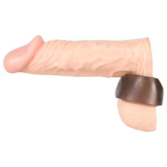 You2Toys - penis prsten i rasteznik za testise set - sivi