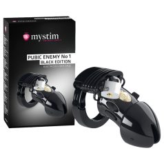 mystim Black Edition PUBIC ENEMY No 1 - elektro penis kavez