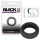 Black Velvets - penisni prsten debelih stijenki 2,6 cm - crni