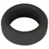 Black Velvet - debeli prsten za penis (2,6cm) - crni