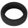 Black Velvets - penisni prsten debelih stijenki 3,2 cm - crni