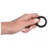 Black Velvets - penisni prsten debelih stijenki 3,2 cm - crni