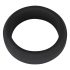 Black Velvet - debeli prsten za penis (3,8 cm) - crni