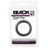 Black Velvet - debeli prsten za penis (3,8 cm) - crni