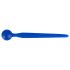 Dilator Sperm Stopper - kuglasti silikonski uretralni dilator (plavi)