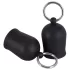 Black Velvets - pumpa za bradavice s metalnim prstenom - crna
