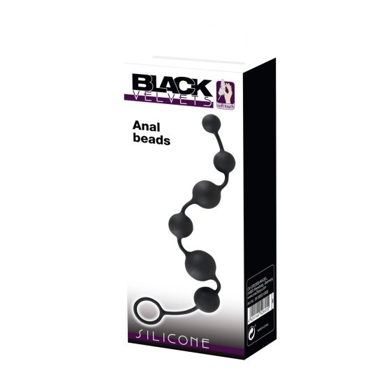 Fleksibilni analni čep Black Velvet (crni)