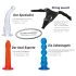 You2Toys – Set dildoa za pričvršćivanje! – raznobojno