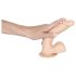 Europski ljubavnik - testis dildo - srednji (natur)