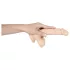 Europski ljubavnik - dildo s testisima - srednji
