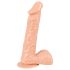 Europski ljubavnik - realistični dildo - veliki (prirodni)