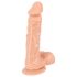 Europski ljubavnik - realistični dildo - veliki (prirodni)