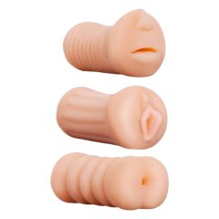 Džepni set (3 kom) - Sočna vagina, usta, guza