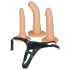 You2Toys - Set za remen s dildo! - prirodni