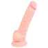 Medical - dildo od medicinskog silikona 18 cm - prirodna boja