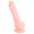 Medical - dildo od medicinskog silikona 18 cm - prirodna boja