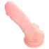 Medical - dildo od medicinskog silikona 18 cm - prirodna boja
