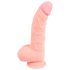 Medicinski silikon dildo (20cm) - prirodno