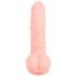 Medicinski silikon dildo (20cm) - prirodno