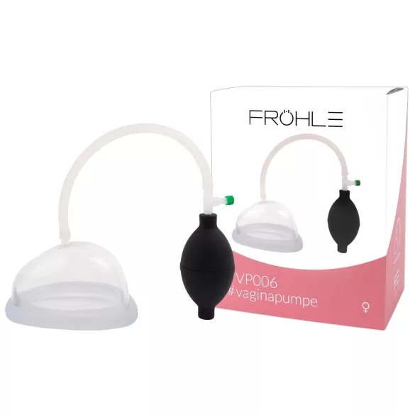 Fröhle - Vakumska pumpa za vaginu - prozirna