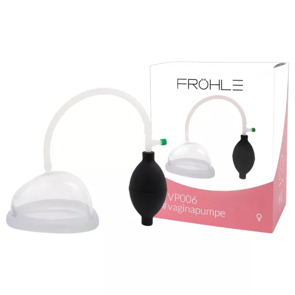 Fröhle - Vakumska pumpa za vaginu - prozirna