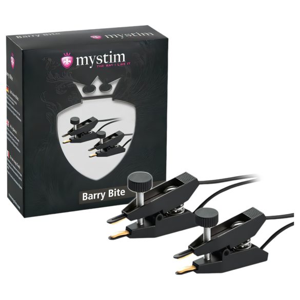 Mystim Barry Bite - elektro štipaljke (1 par)