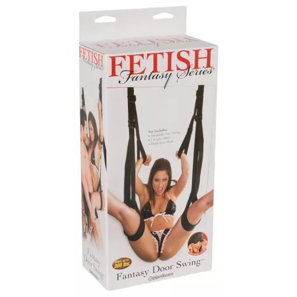 Pipedream - Fetish Fantasy Door - seksualna ljuljačka (crna)