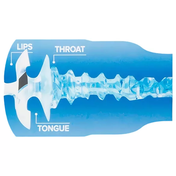 Fleshlight Turbo Thrust - masturbator s vakuumom - plava