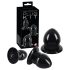 You2Toys - Set za rastezanje analnog čepa - 3 komada (crno)