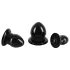 You2Toys - analni plug set - 3 komada - crna