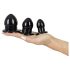You2Toys - Set za rastezanje analnog čepa - 3 komada (crno)