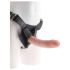 King Cock Strap-on 8 - s privezkom dildo - prirodni