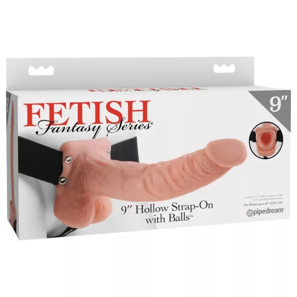 Fetish Strap-on 9 - strap-on dildo - realističan izgled - natur