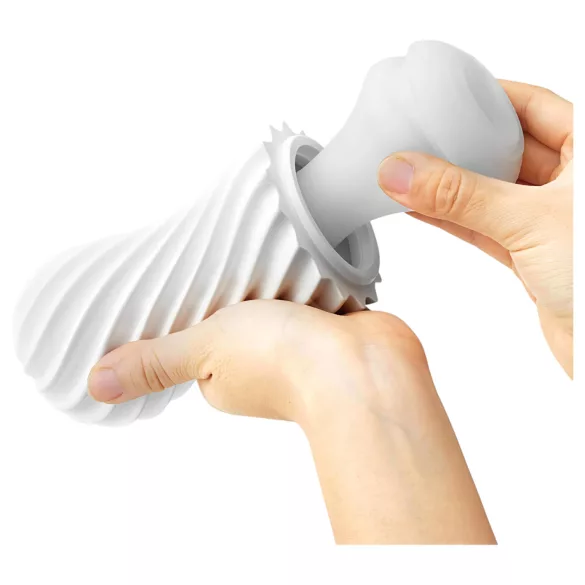 TENGA Flex - masturbator za muškarce - bijeli