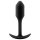 b-vibe Snug Plug 1 - analni utikač s utezima (55g) - crni