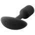 b-vibe Snug Plug 1 - analni utikač s utezima (55g) - crni